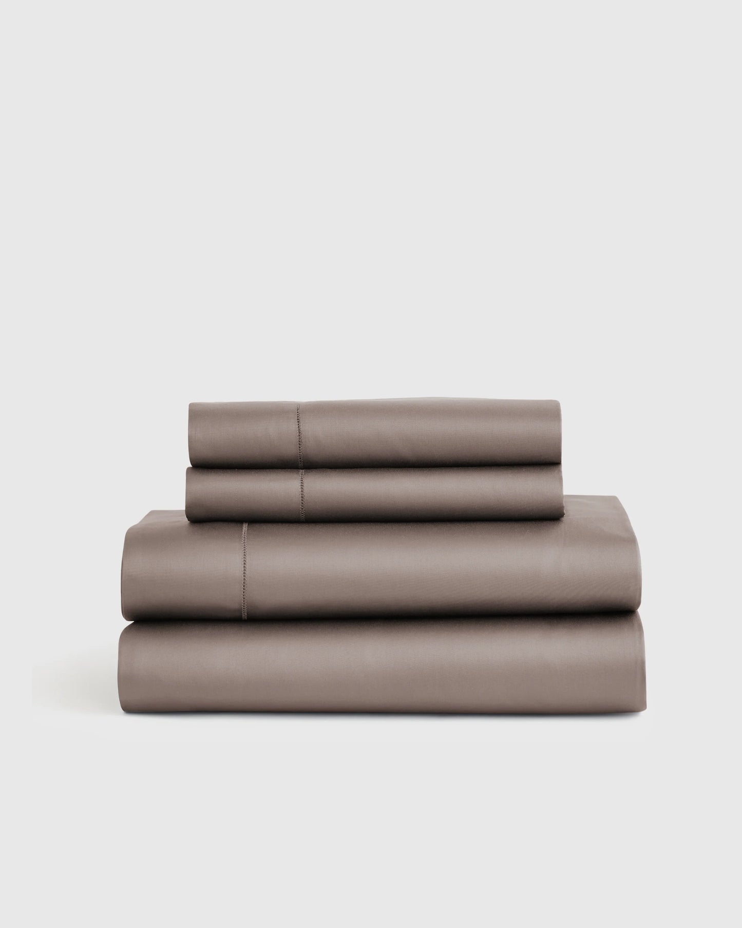 Signature Giza Cotton Sateen Sheet Set - Twin / Espresso