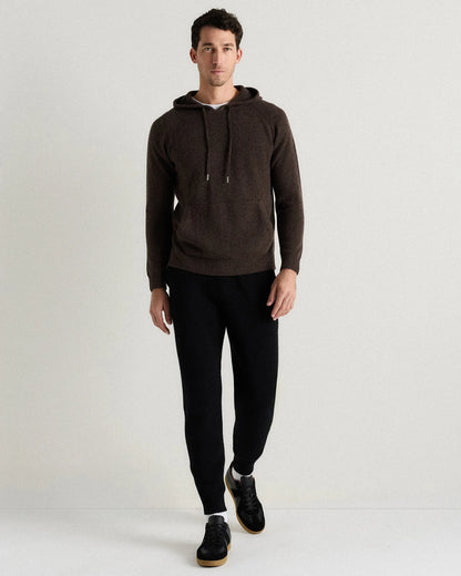 Mongolian Cashmere Pullover Hoodie - XS / Sea Spray Green