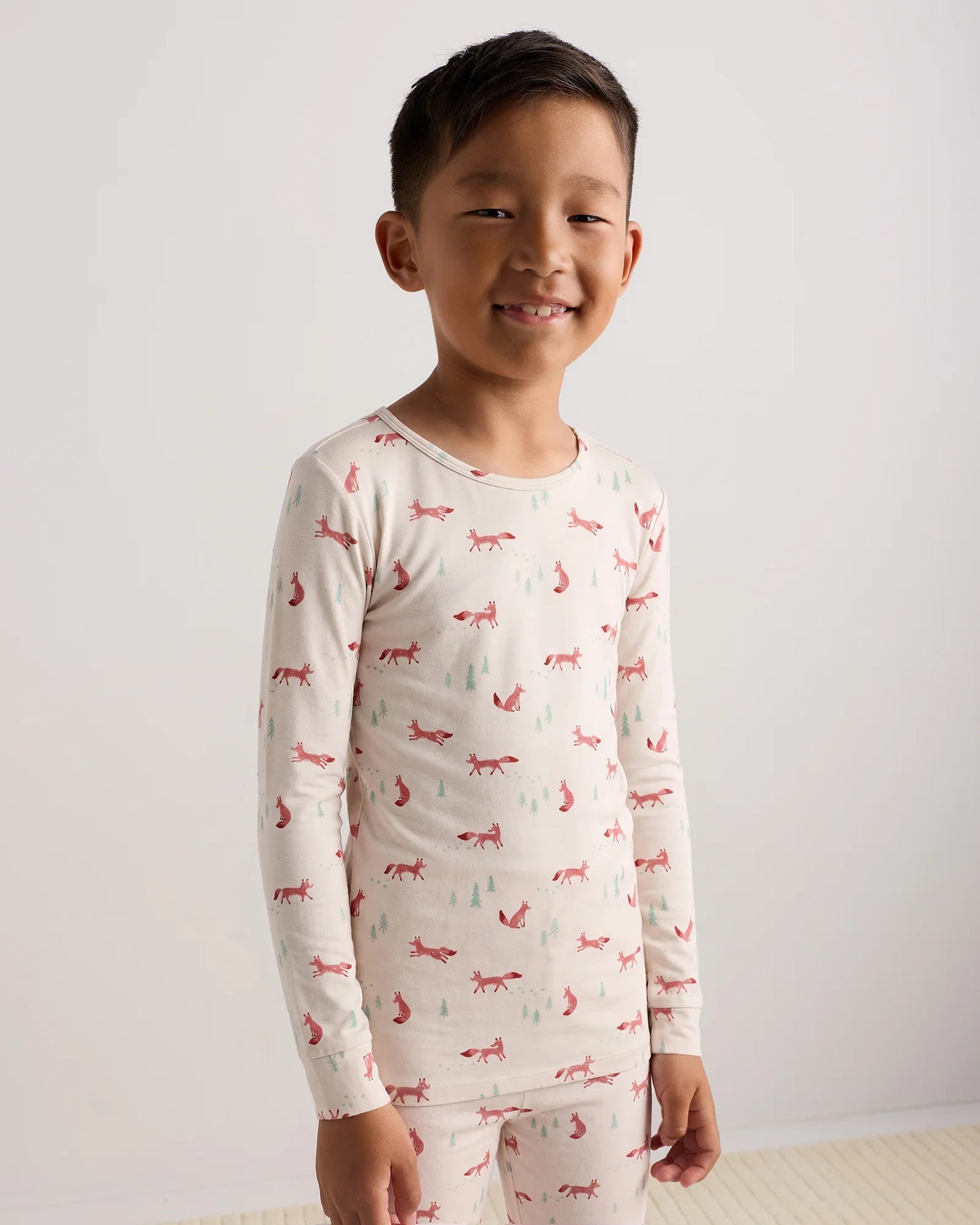 Bamboo Long Sleeve and Pant Pajama Set - 6 / Wildflower Dreams