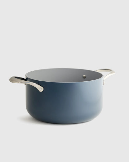 Ceramic Nonstick Soup Pot: 6QT - One Size / Navy