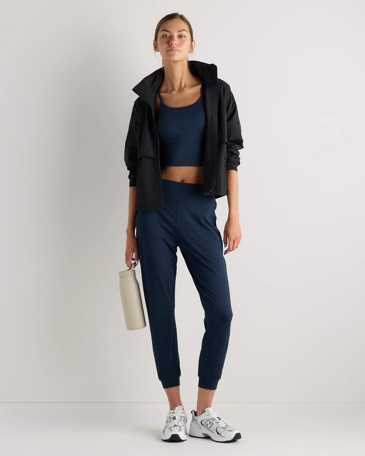 Ultra-Soft Mid-Rise Jogger - XS / Heather Charcoal