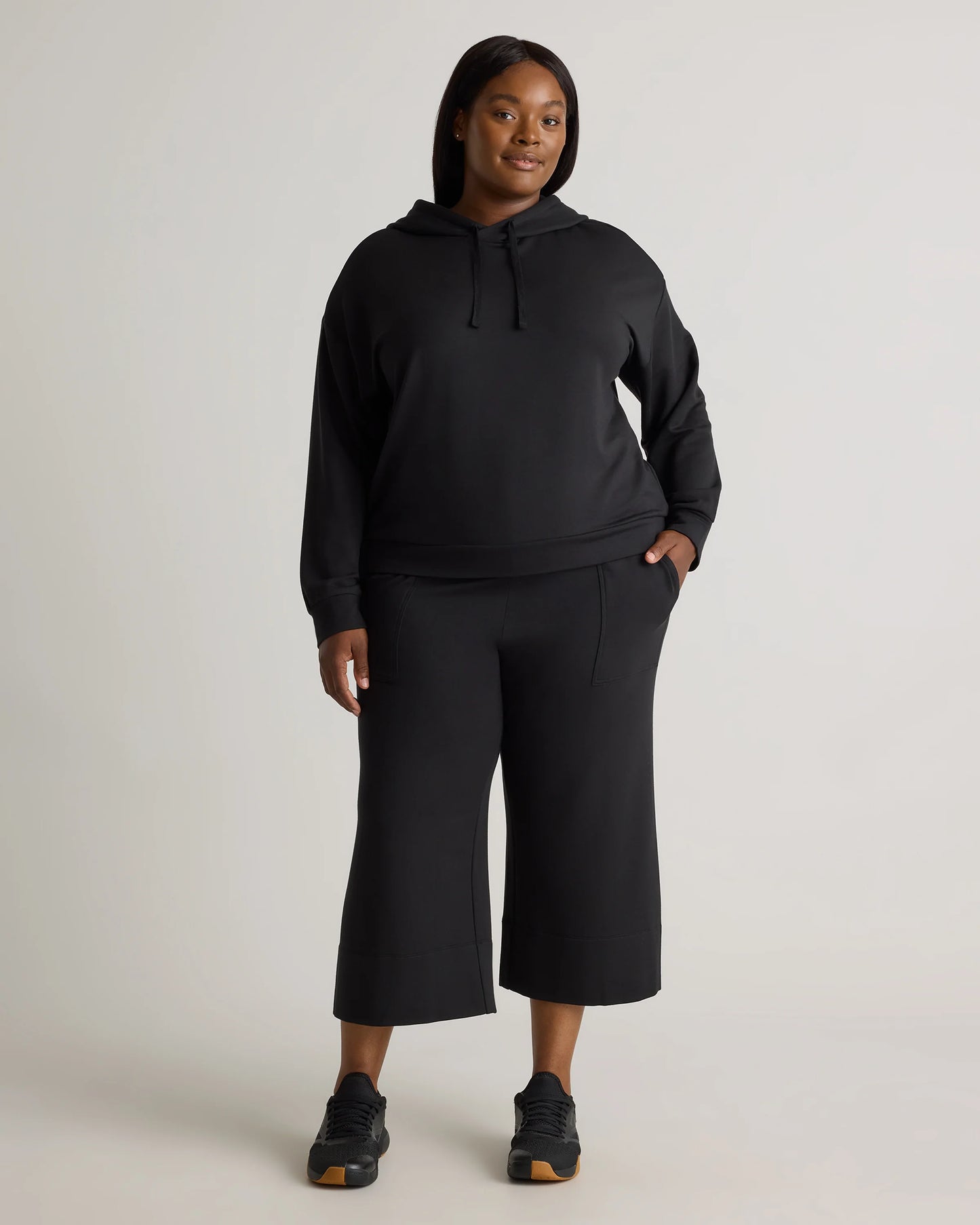 SuperSoft Fleece Pullover Hoodie - 1X / Dried Fig