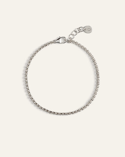 14K Gold Diamond Petite Tennis Bracelet - 1ctw - One Size / Yellow Gold