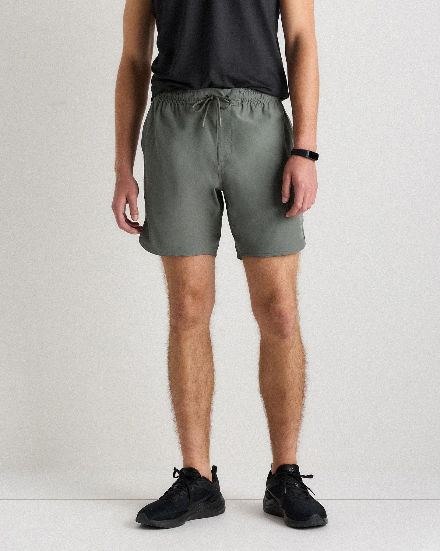Sweat Tech Training Lined Shorts - 7" - S / Black
