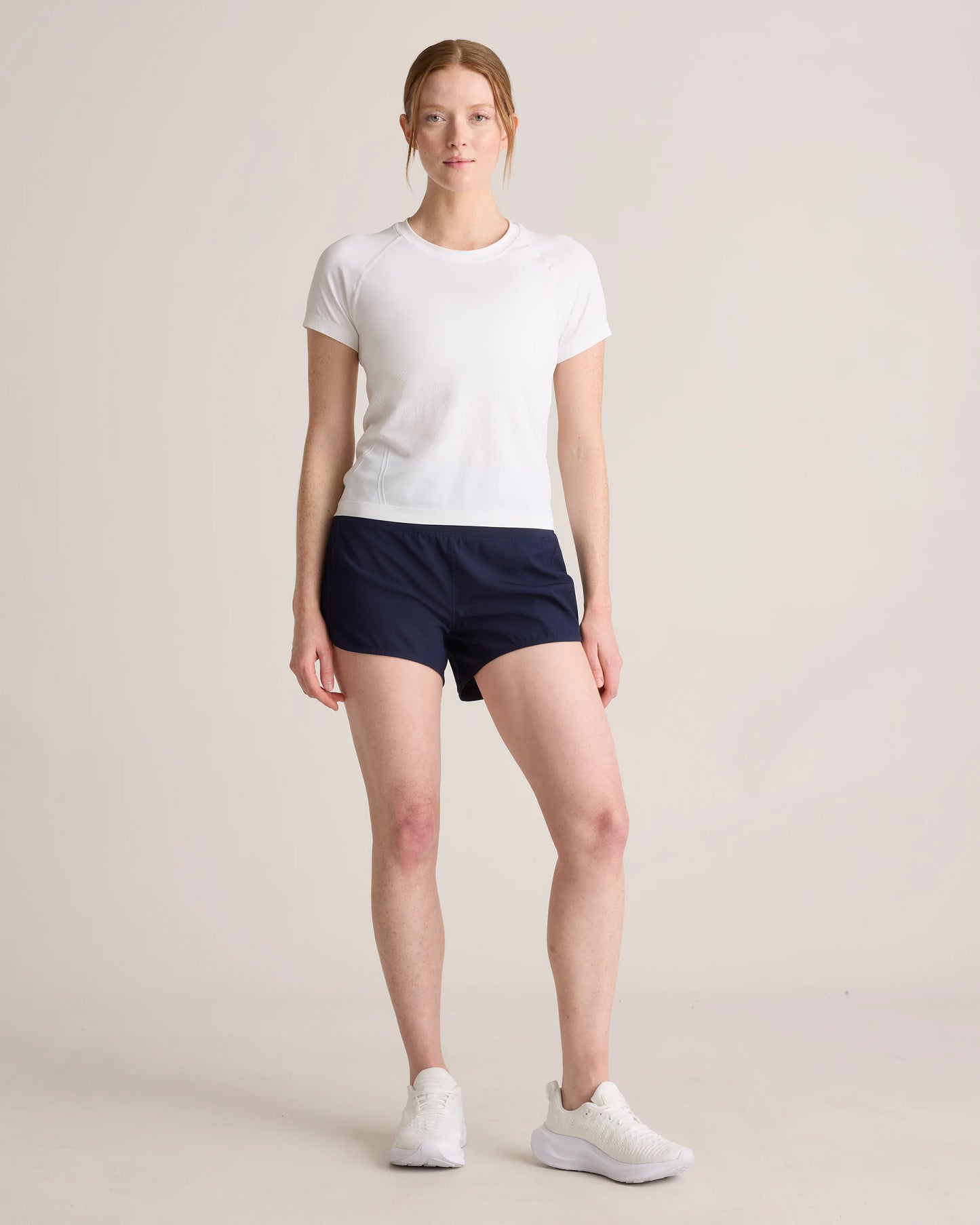 Seamless Waist-Length Tee - XS / Azul Blue