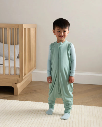 Bamboo Sleep Bag Walker 1.0 TOG - M / Colony Blue