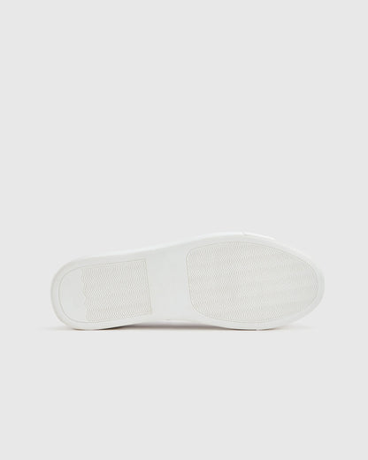 100% Handwoven Leather Slip On Sneaker - 5 / Almond