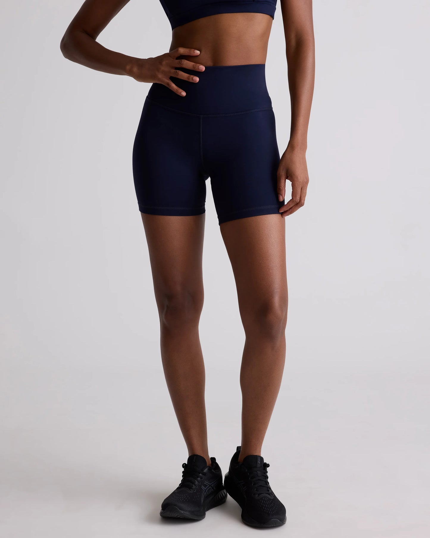 Power-Up High-Rise Training Shorts - XS / Azul Blue