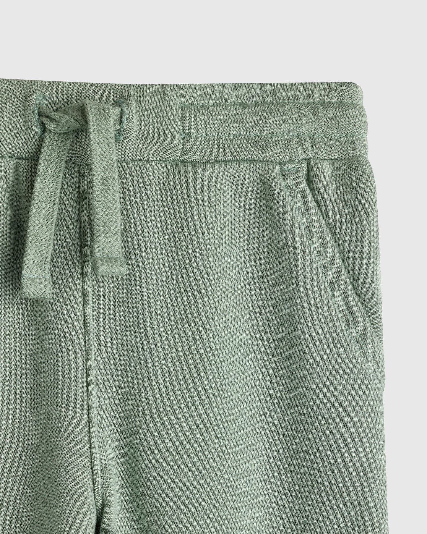 SuperSoft Fleece Joggers - 0-3M / Soft Sage