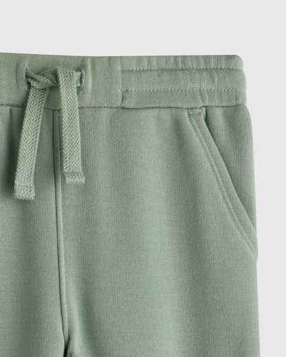 SuperSoft Fleece Joggers - 0-3M / Soft Sage