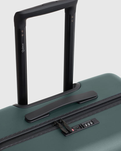 Carry-On & Large Check-In Suitcase Set - One Size / Dark Green