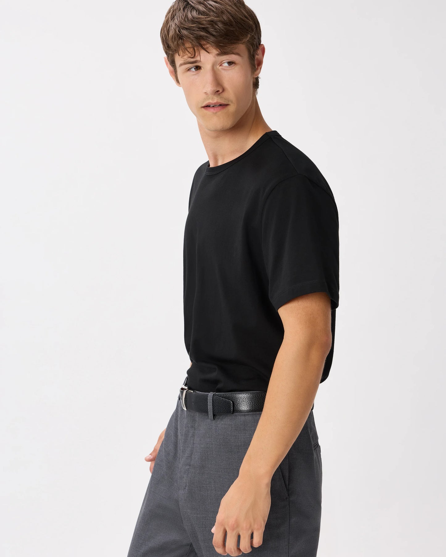 Japanese Lotus Tee - S / Black