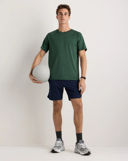 Mesh Performance Training Tee - S / Heather Grey