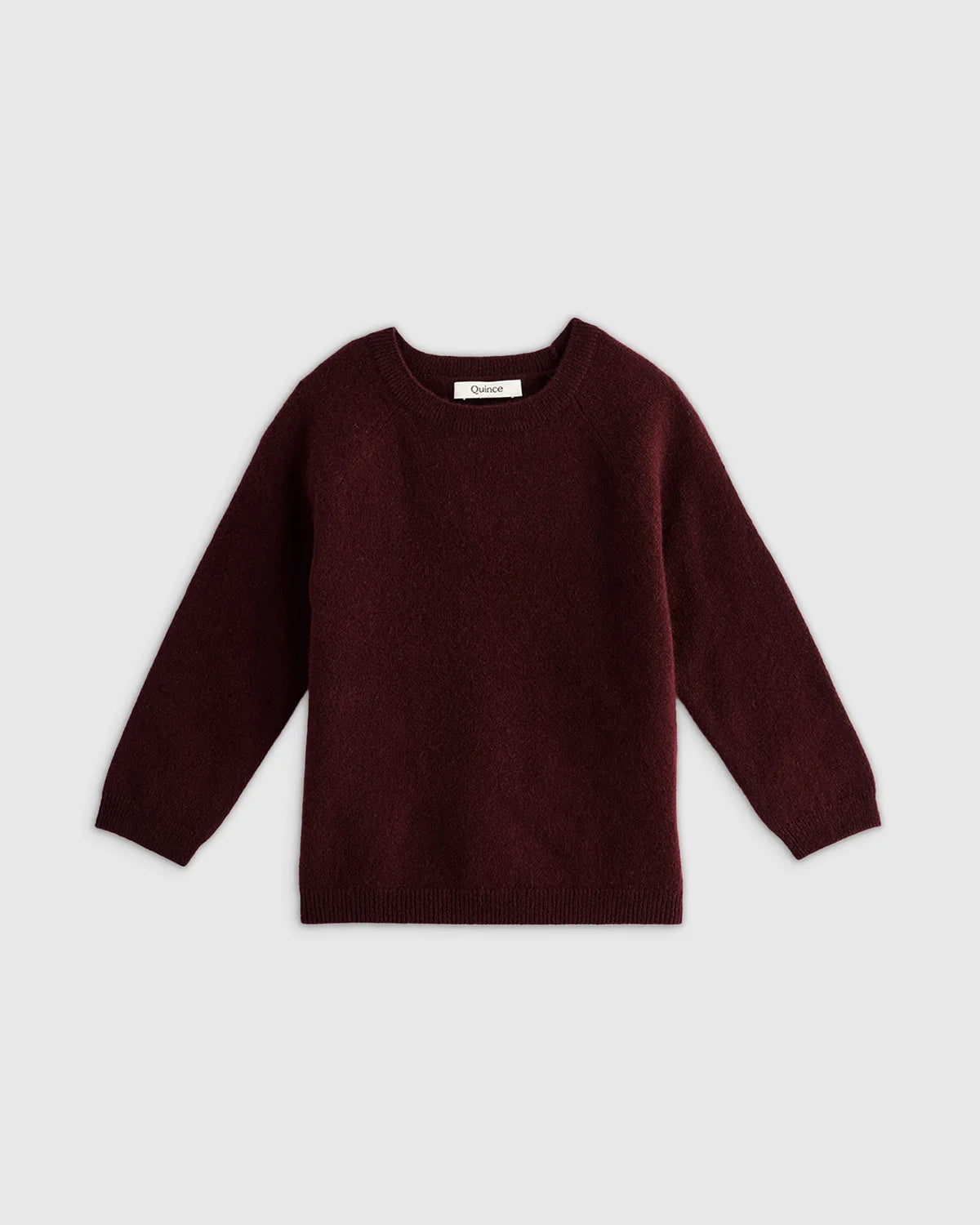 Washable Cashmere Crewneck Sweater - 2T / Forest Floor Green