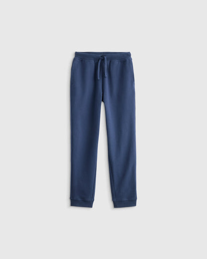 Organic Cotton French Terry Joggers - 6 / Blue Stars