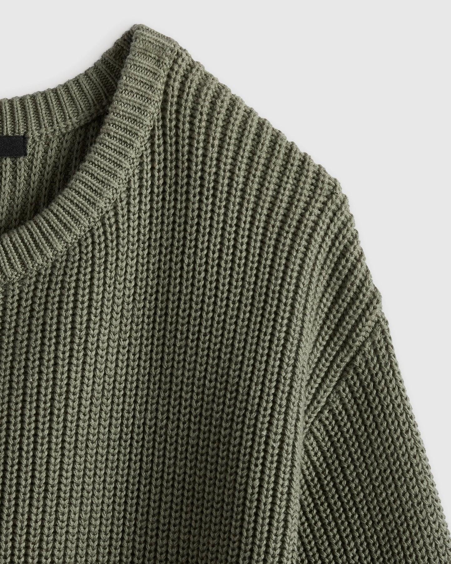 100% Organic Cotton Fisherman Tunic Sweater - 2T / Navy