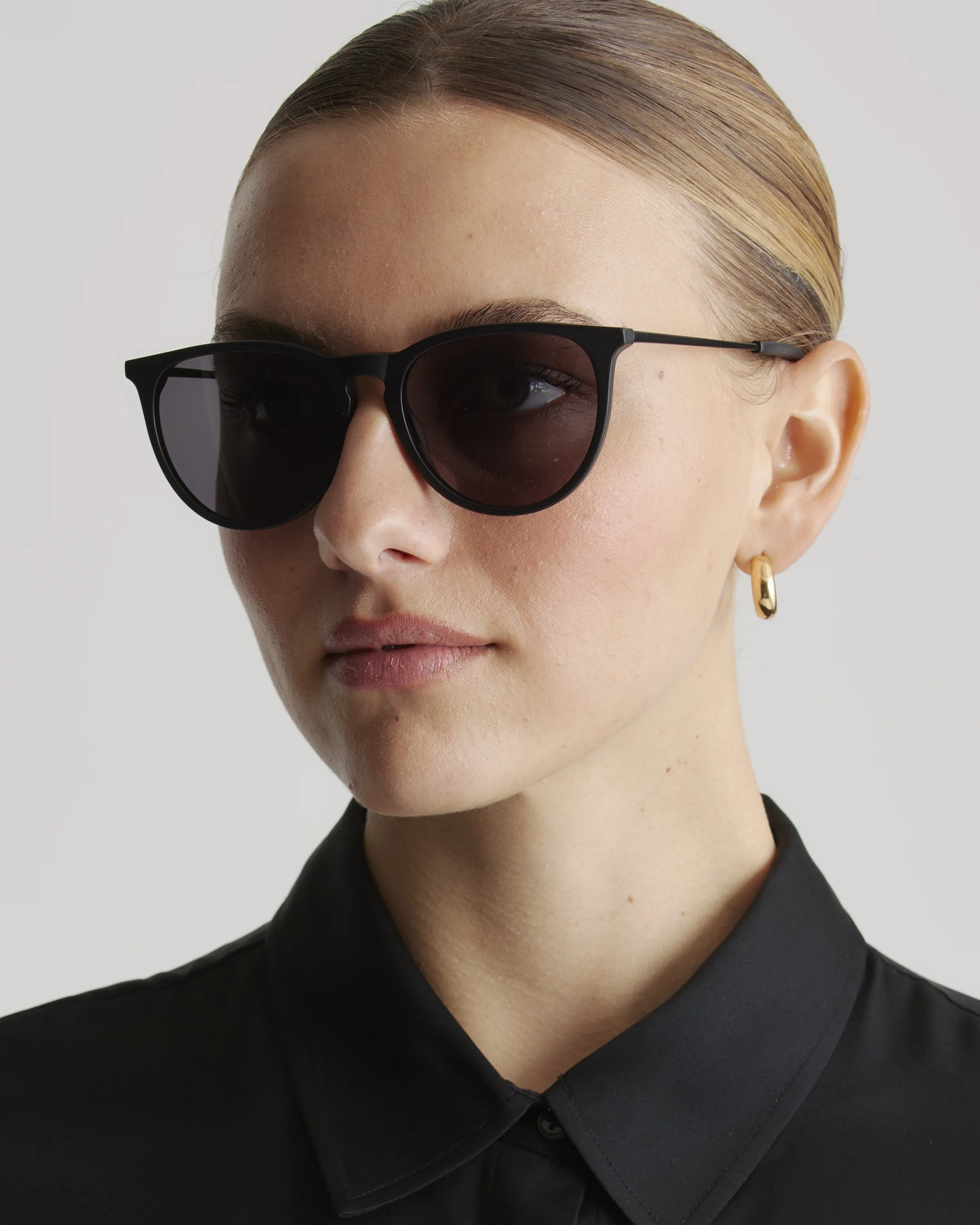 Emily Polarized Acetate Sunglasses - One Size / Tortoise with Brown lens