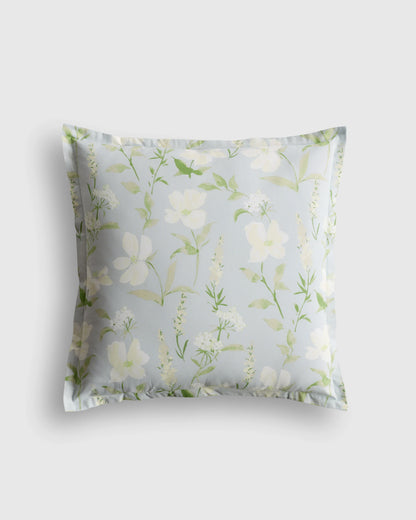 Organic Crisp Percale Euro Sham - Euro / White
