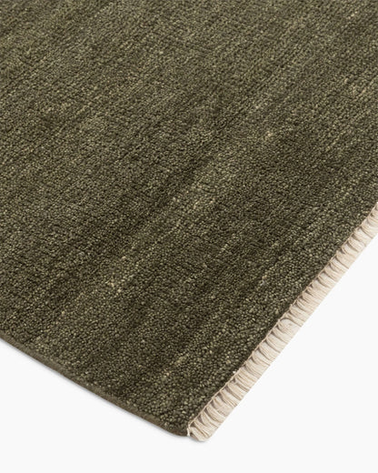 Lee Hand-Knotted Wool Rug - 5' x 8' / Oat