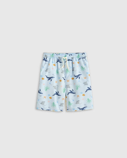 Swim Trunk - 2T / Wavy Fish