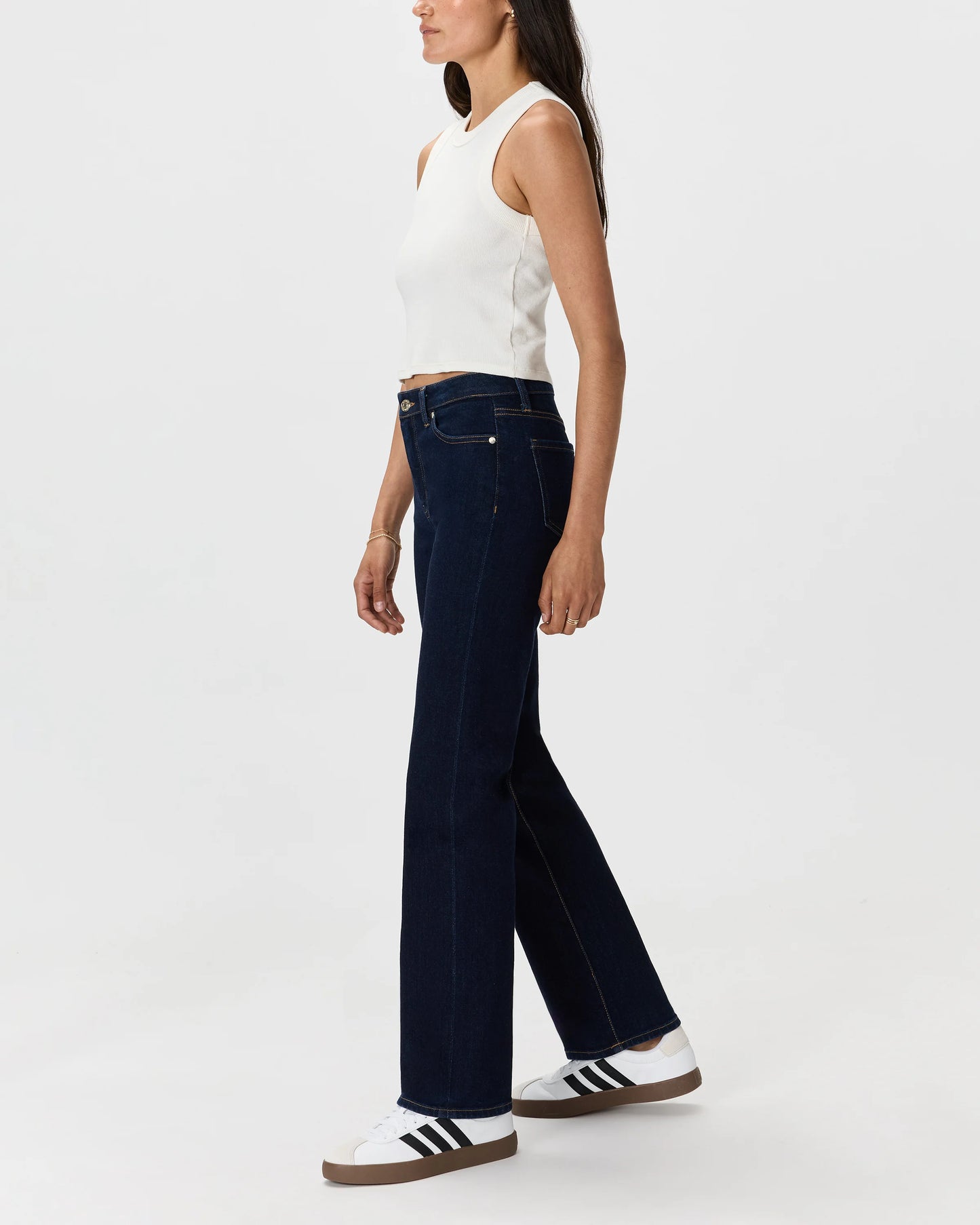 Bella Stretch Straight Jeans - 24 / Midnight Blue