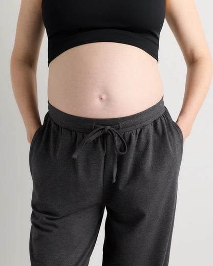 Dream Lounge Maternity Jogger - XS / Bold Black