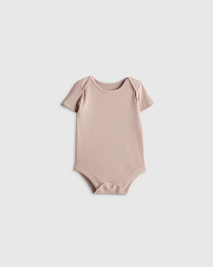 Softest Rib Short Sleeve Bodysuit - 0-3M / Deep Sea Blue