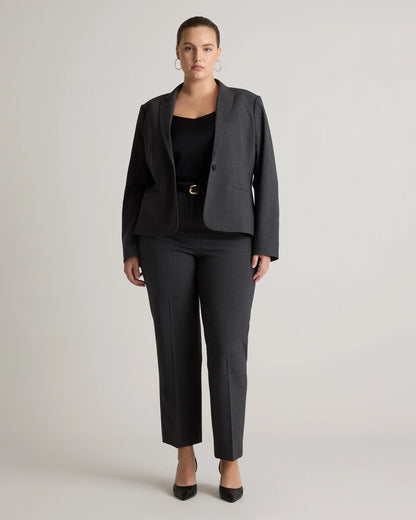 Italian Wool Tailored Blazer - XS / Navy