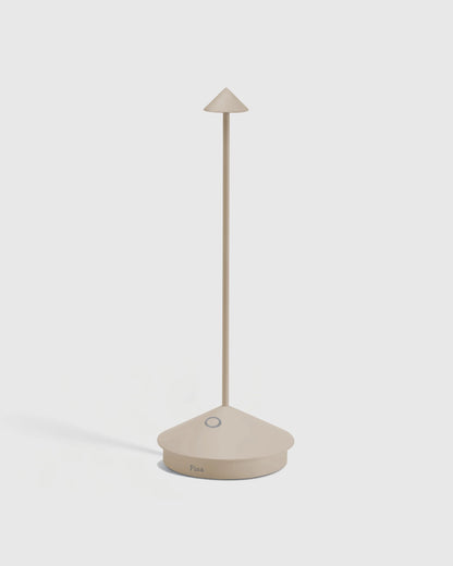 Pina Pro Rechargeable Table Lamp by Zafferano - One Size / White