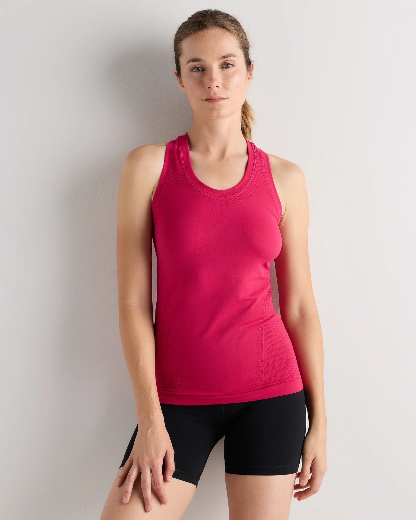 Seamless Racerback Tank - XS / Azul Blue