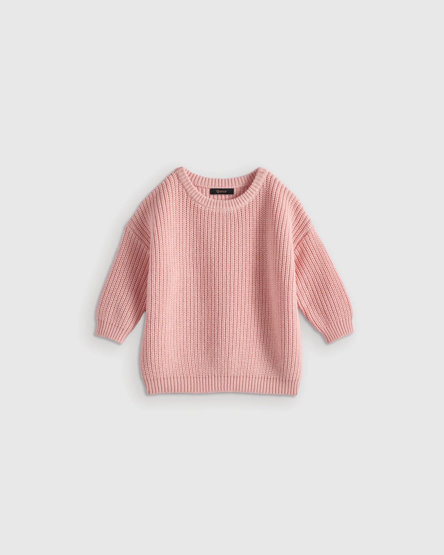 100% Organic Cotton Fisherman Tunic Sweater - 3-6M / Navy