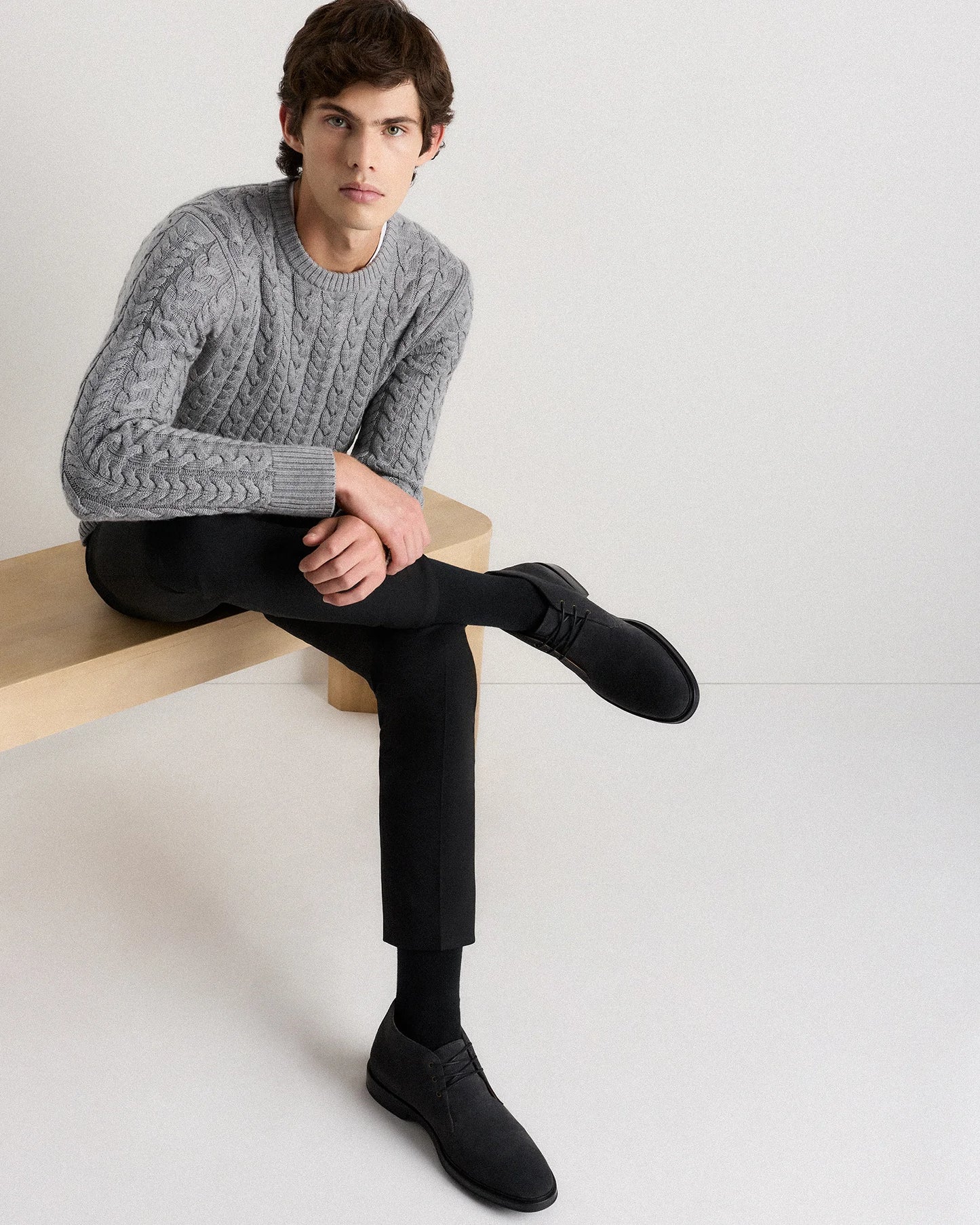 Heritage Suede Chukka Boot - 7 / Charcoal
