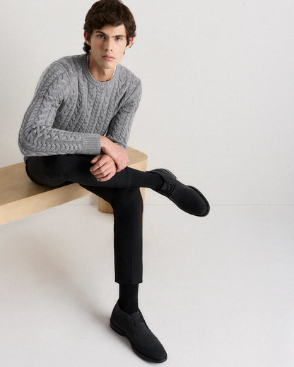 Heritage Suede Chukka Boot - 7 / Charcoal
