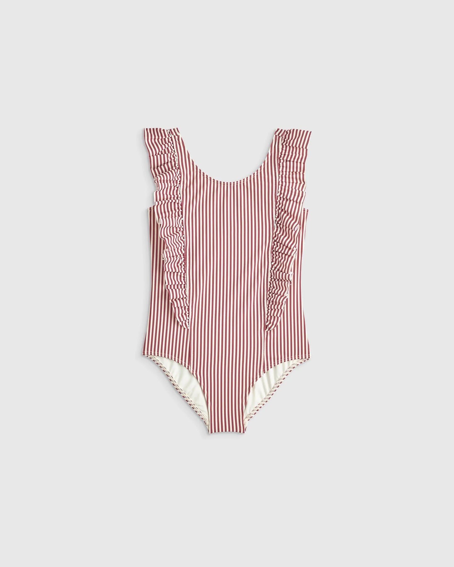Ruffle One Piece Swimsuit - 6 / Soft Ditsy Floral