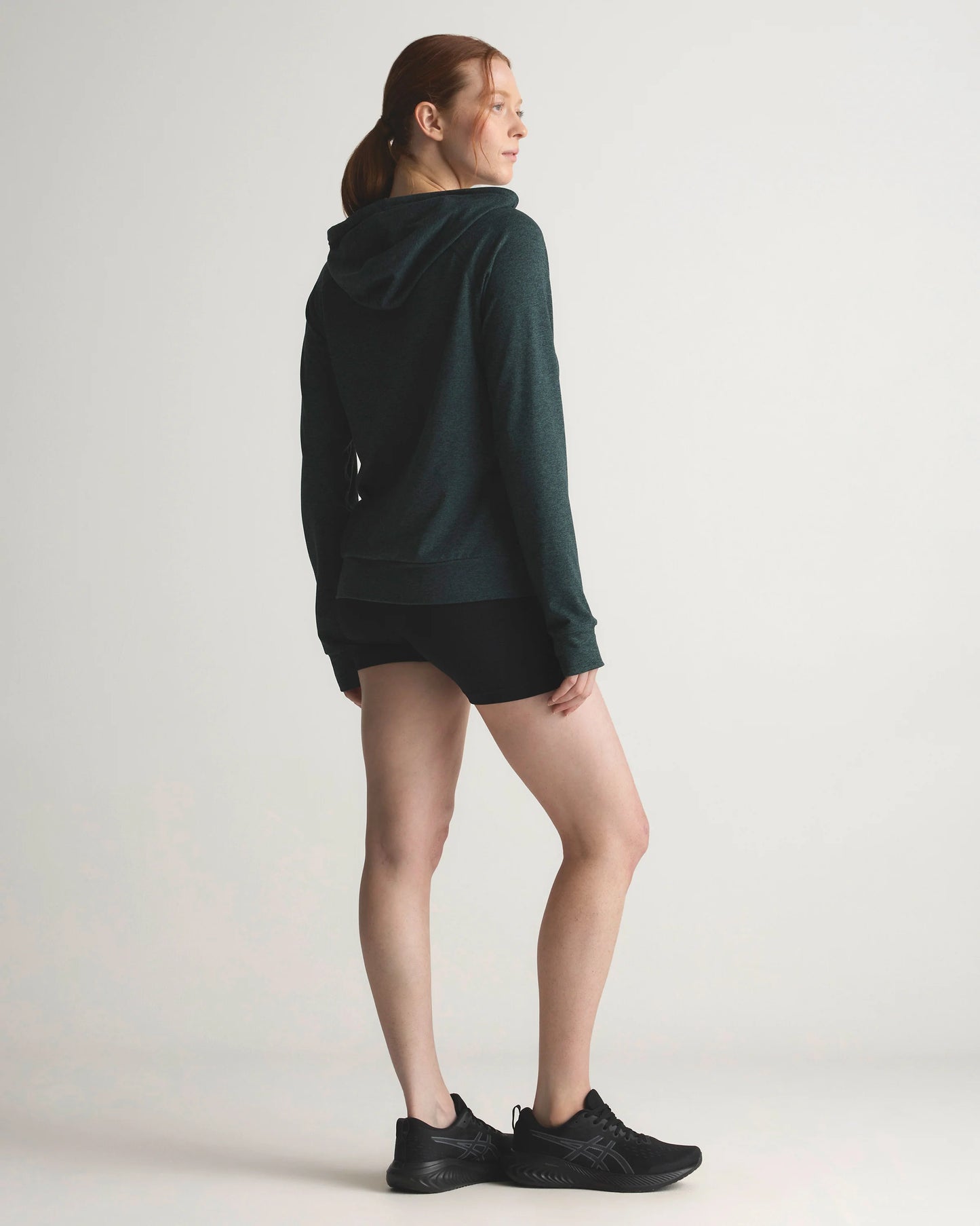 Flowknit Pullover Hoodie - XS / Heather Navy