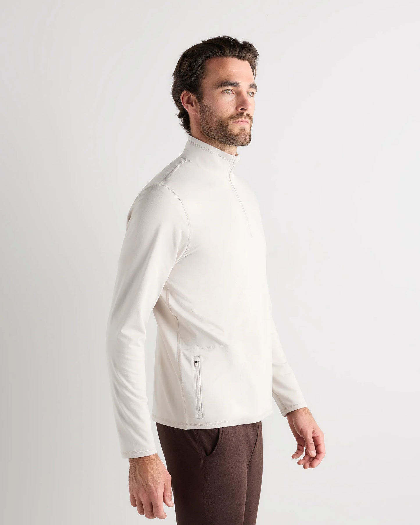 Flowknit Performance Half-Zip - XS / Heather Morel Grey