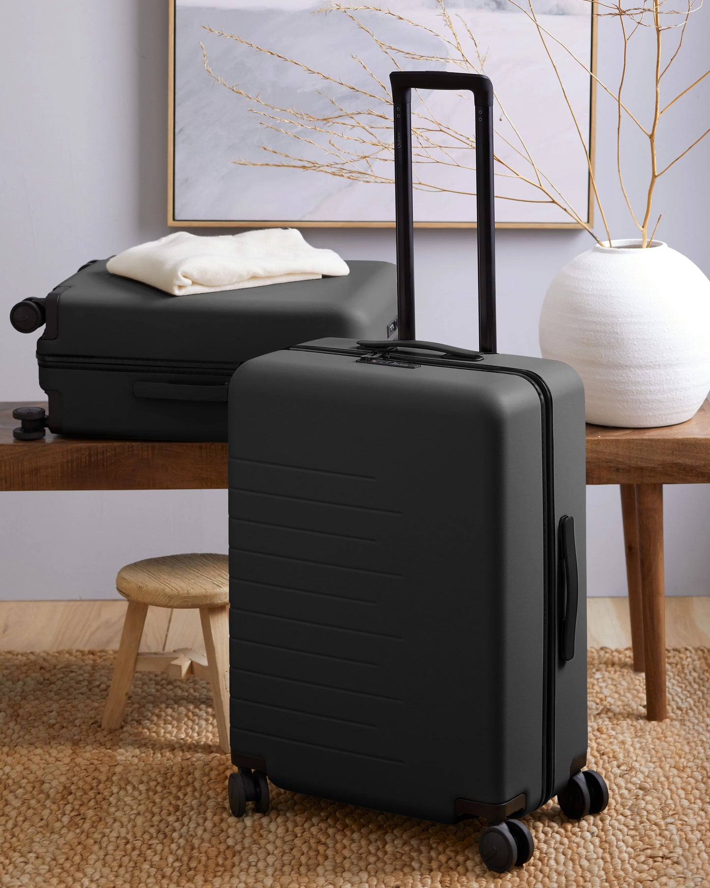 Medium Check-In Suitcase - One Size / Emerald Jungle