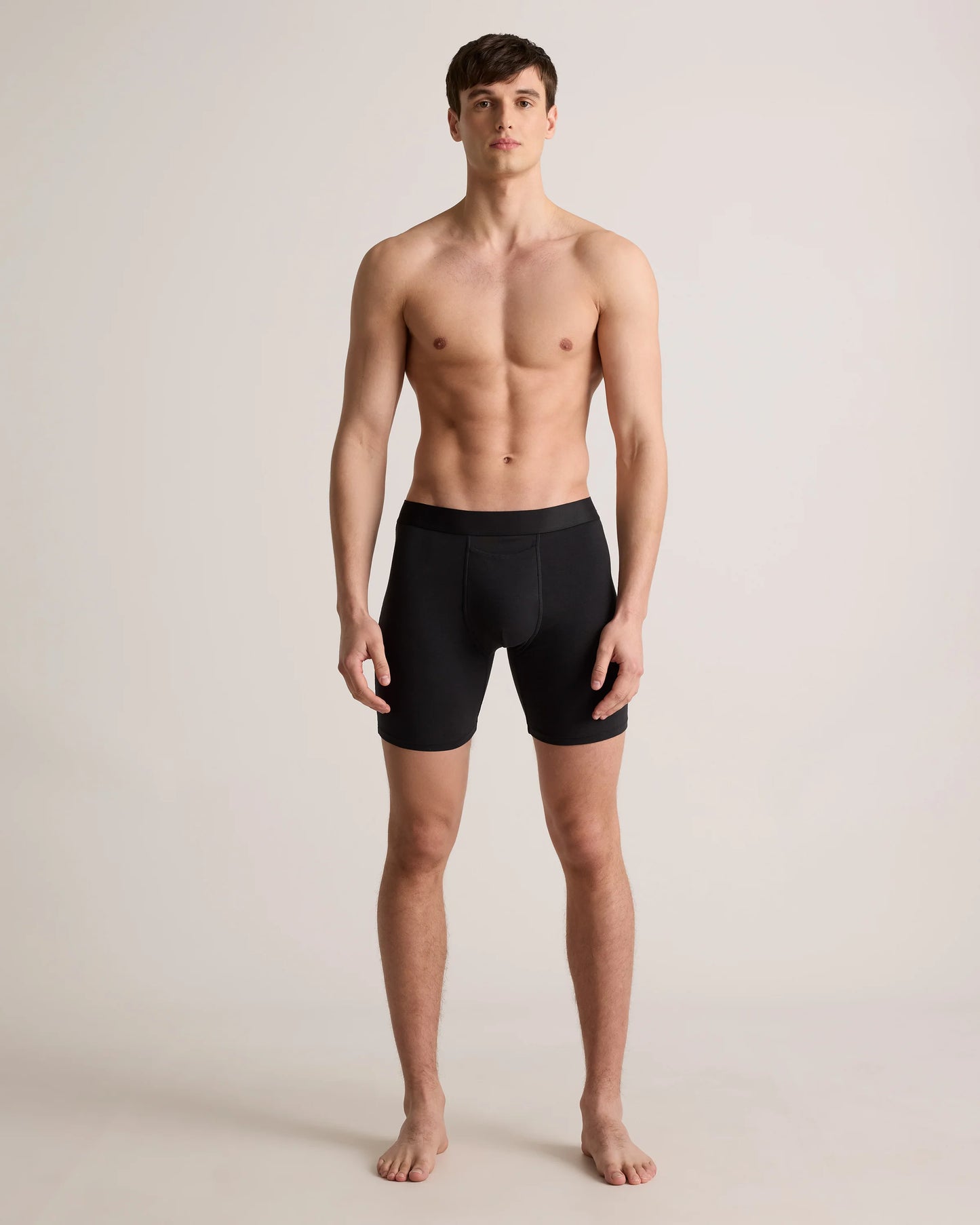 Organic Cotton 6'' Boxer Brief (3-pack) - XS / Light Grey