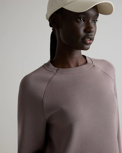 CloudComfort Crewneck Sweatshirt - XS / Pebble Beige