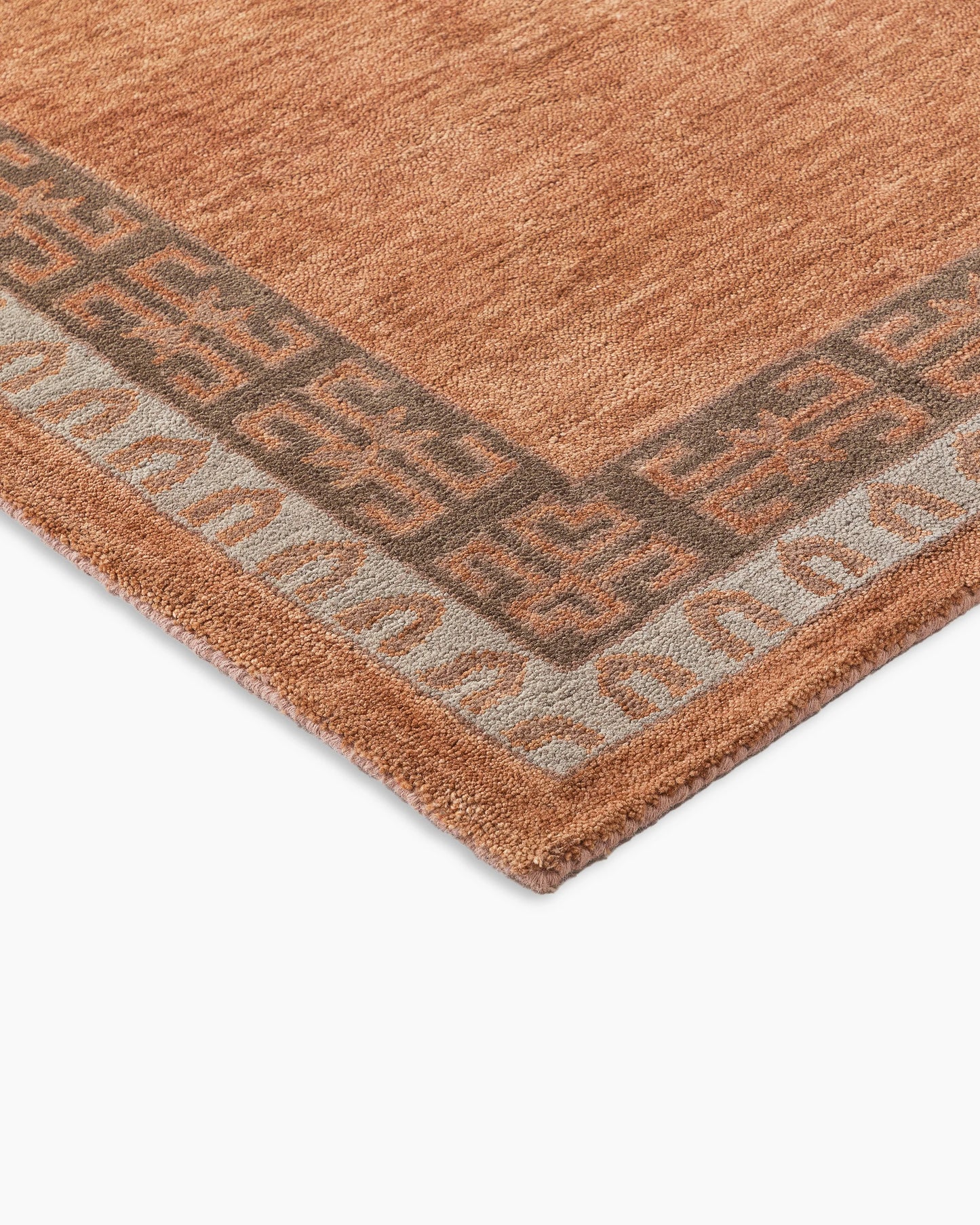 Laleh Wool Rug - 3' x 5' / Copper