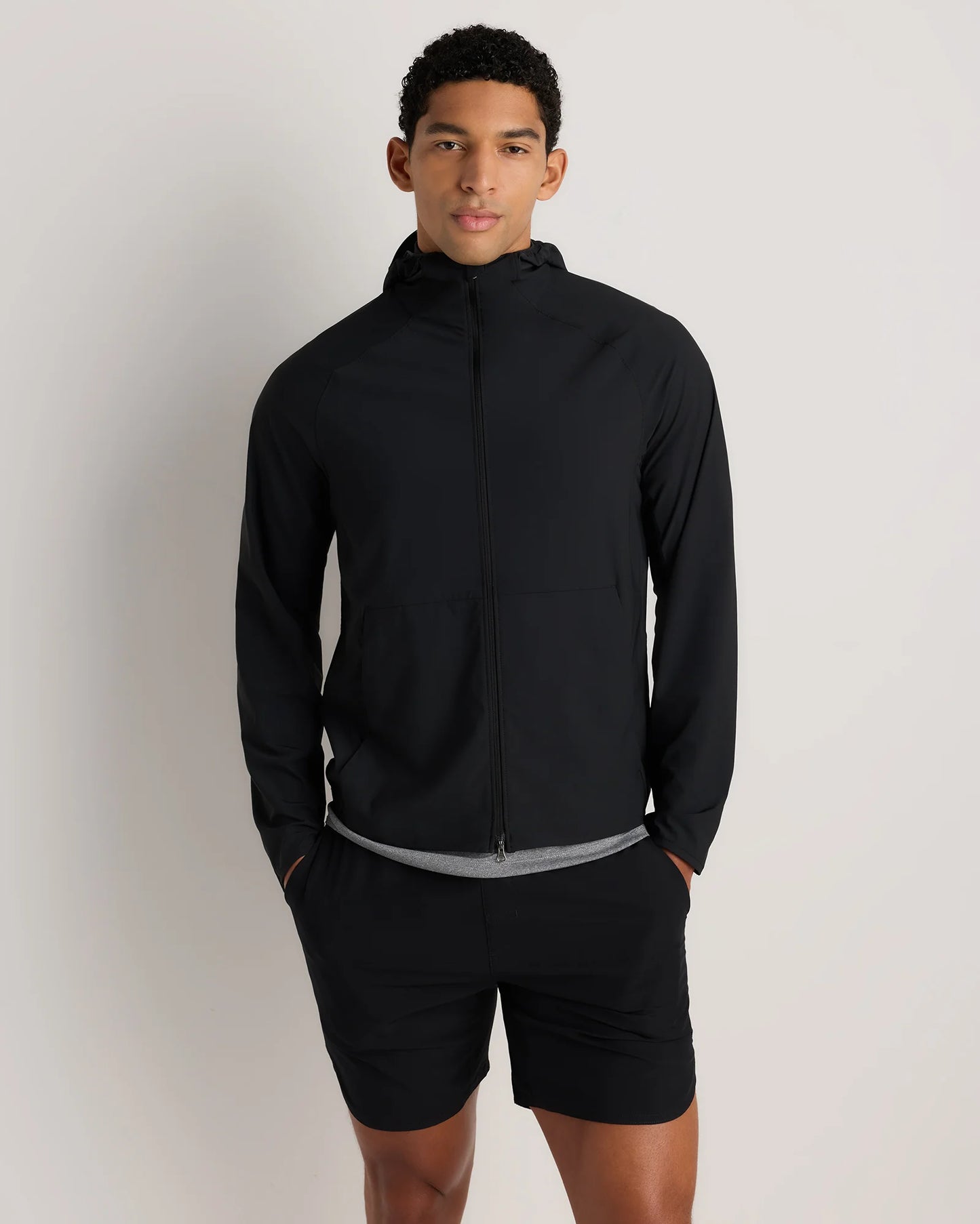 Packable Performance Training Jacket - S / Storm Blue