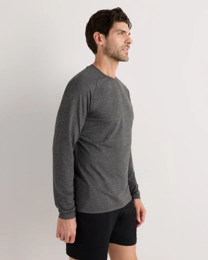 Flowknit Breeze Performance Long Sleeve Tee - XS / Heather Grey