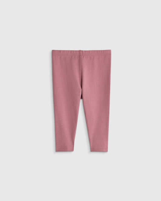 Organic Cotton Leggings - 12-18M / Sugar Plum