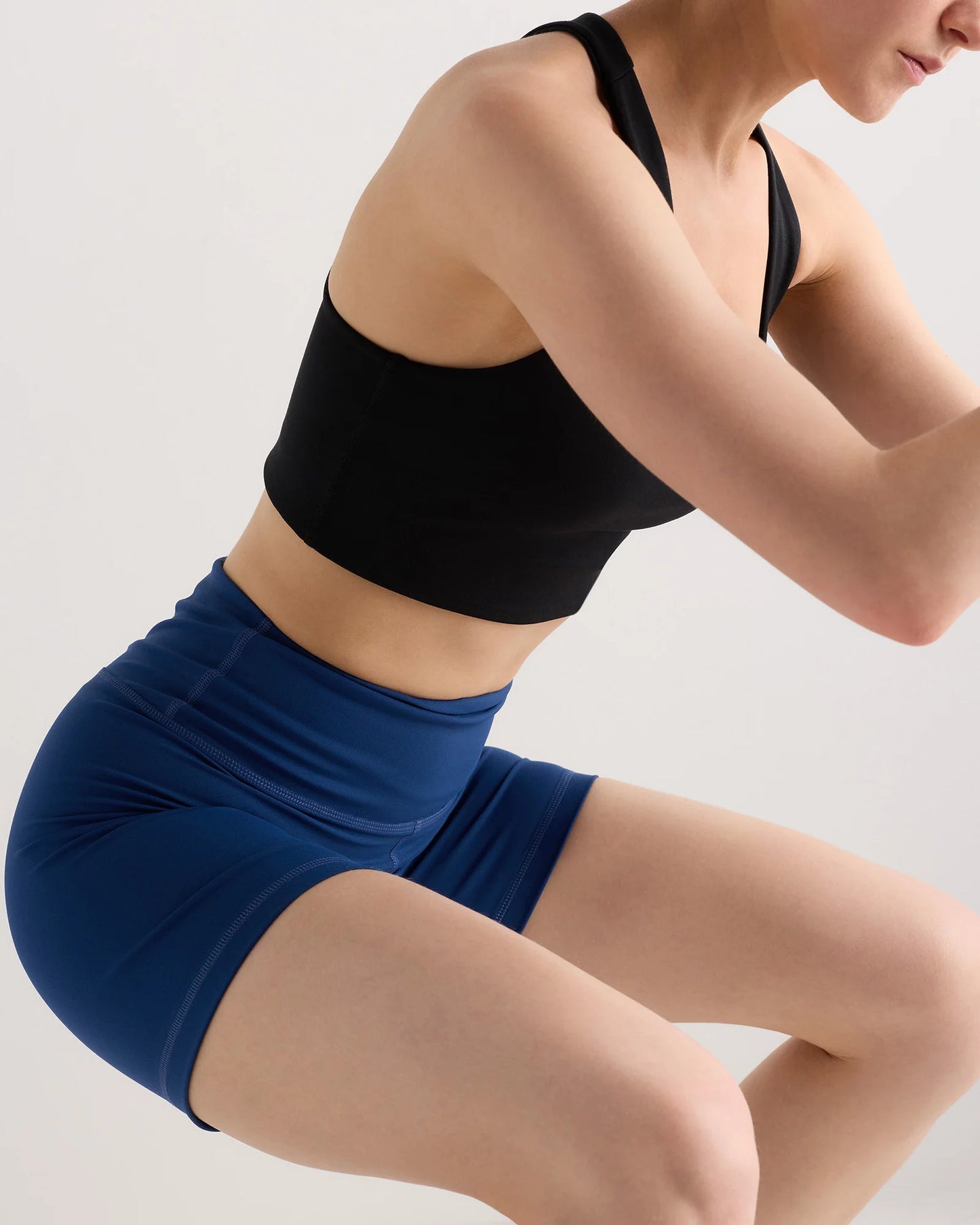 Power-Up High-Rise Training Shorts - XS / Azul Blue