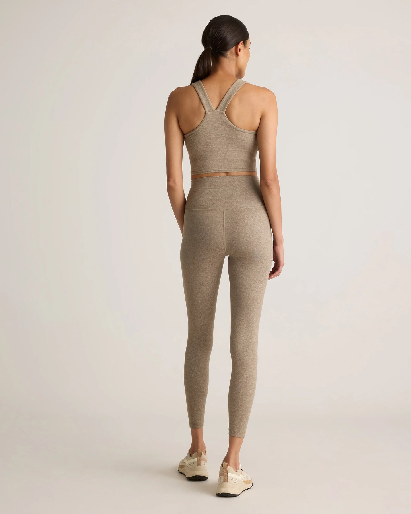 Ultra-Soft High-Rise Legging - XS / Heather Oatmeal