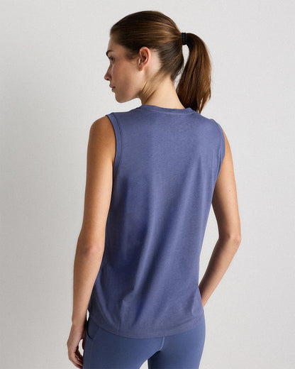 Cotton Modal Muscle Tank - XS / White