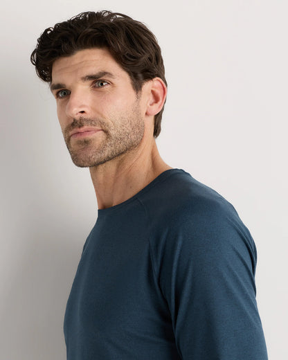 Flowknit Breeze Performance Long Sleeve Tee - XS / Heather Grey