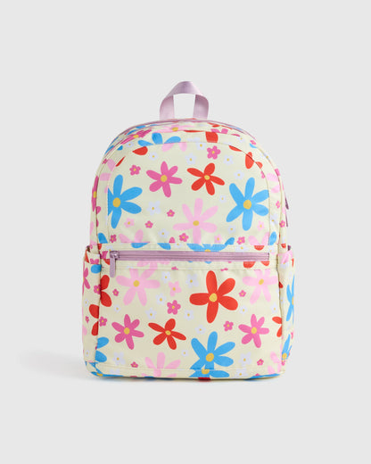 Recycled Double Pocket Backpack - One Size / Rainbow Clouds