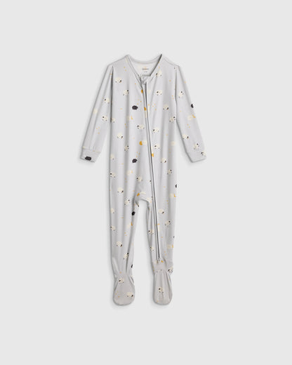 Bamboo Footie Pajama - 0-3M / Ice Cream Bears