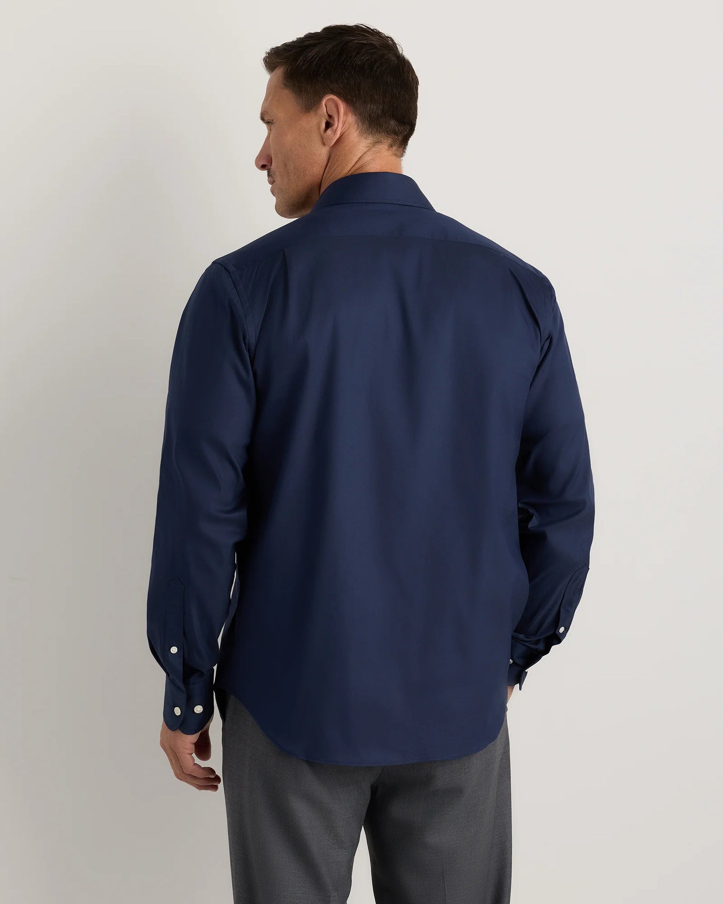 Comfortflex Performance Dress Shirt - S / Blue Stripe